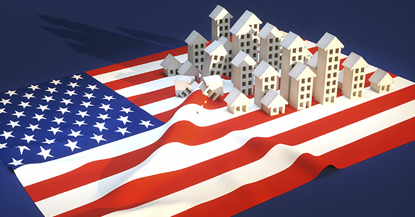 Illustration of United States real-estate development