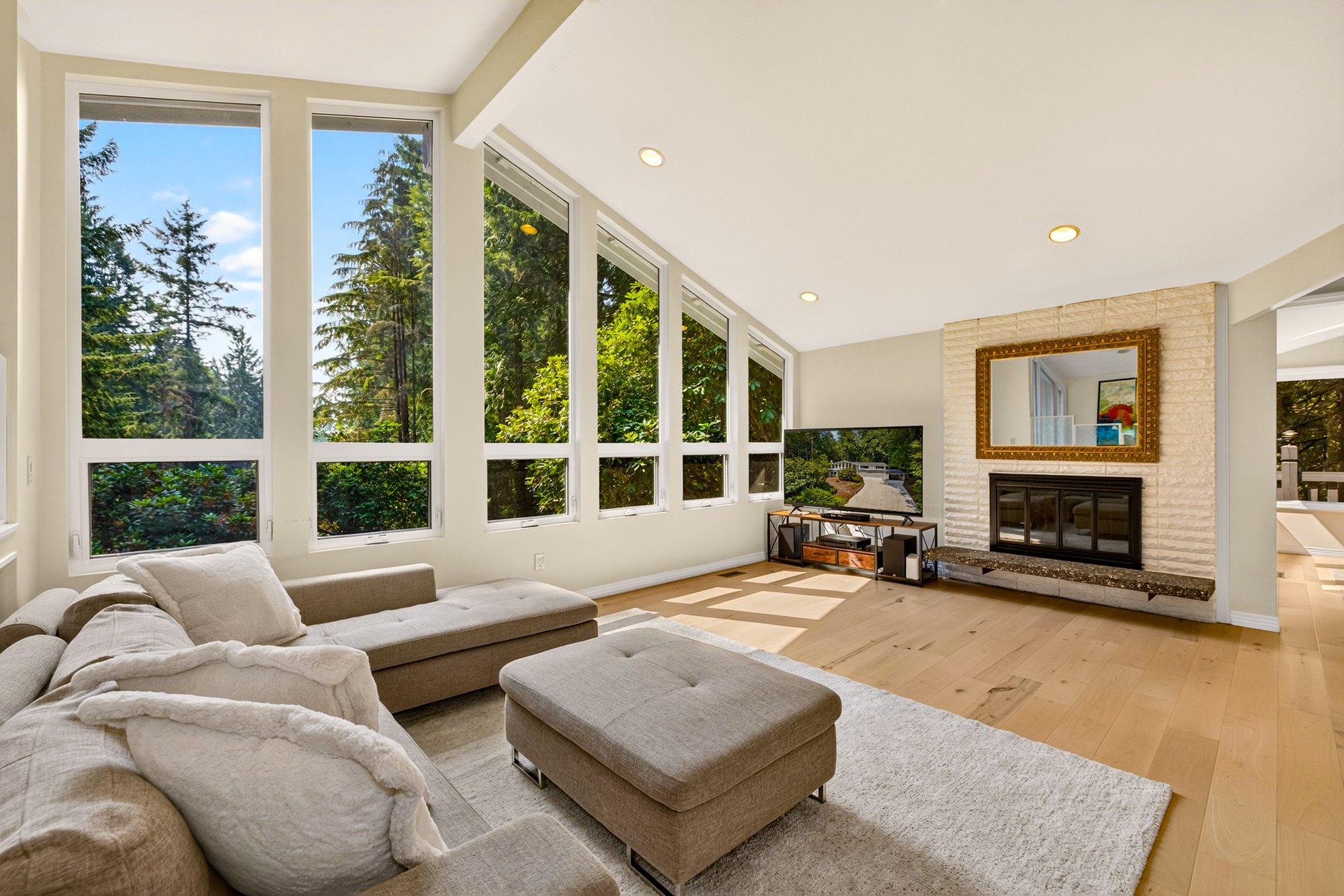 Updated 3 Bedroom Plus Office/Den with MIL Space on 0.84 Private Acres in Woodinville