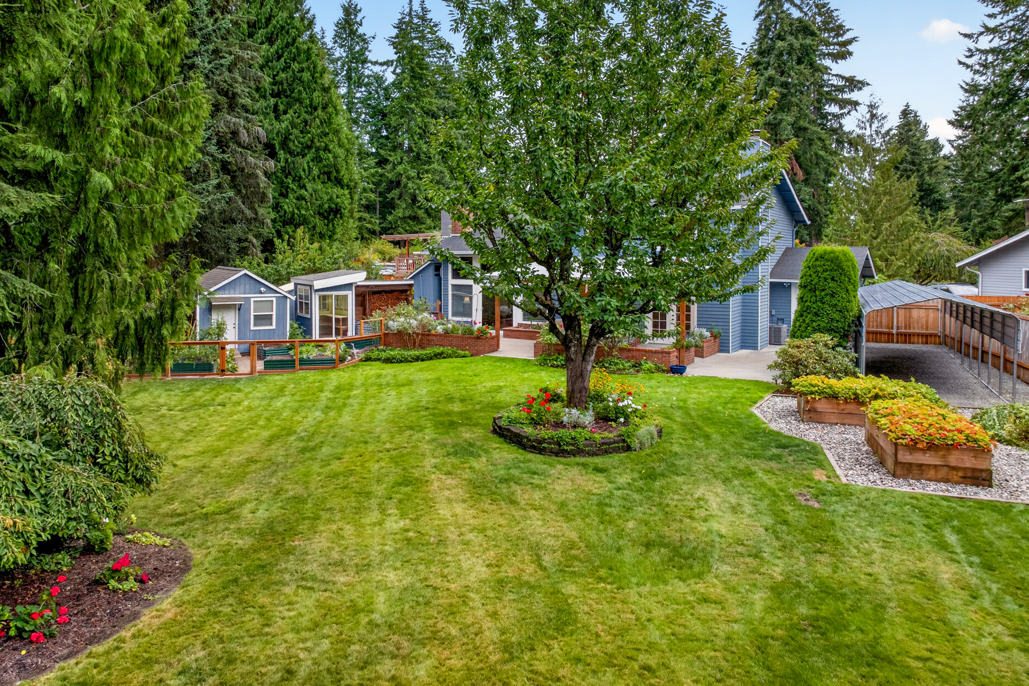 Spacious Tri-Level Home with a Gardener’s Dream Yard on a Quiet Cul-de-Sac