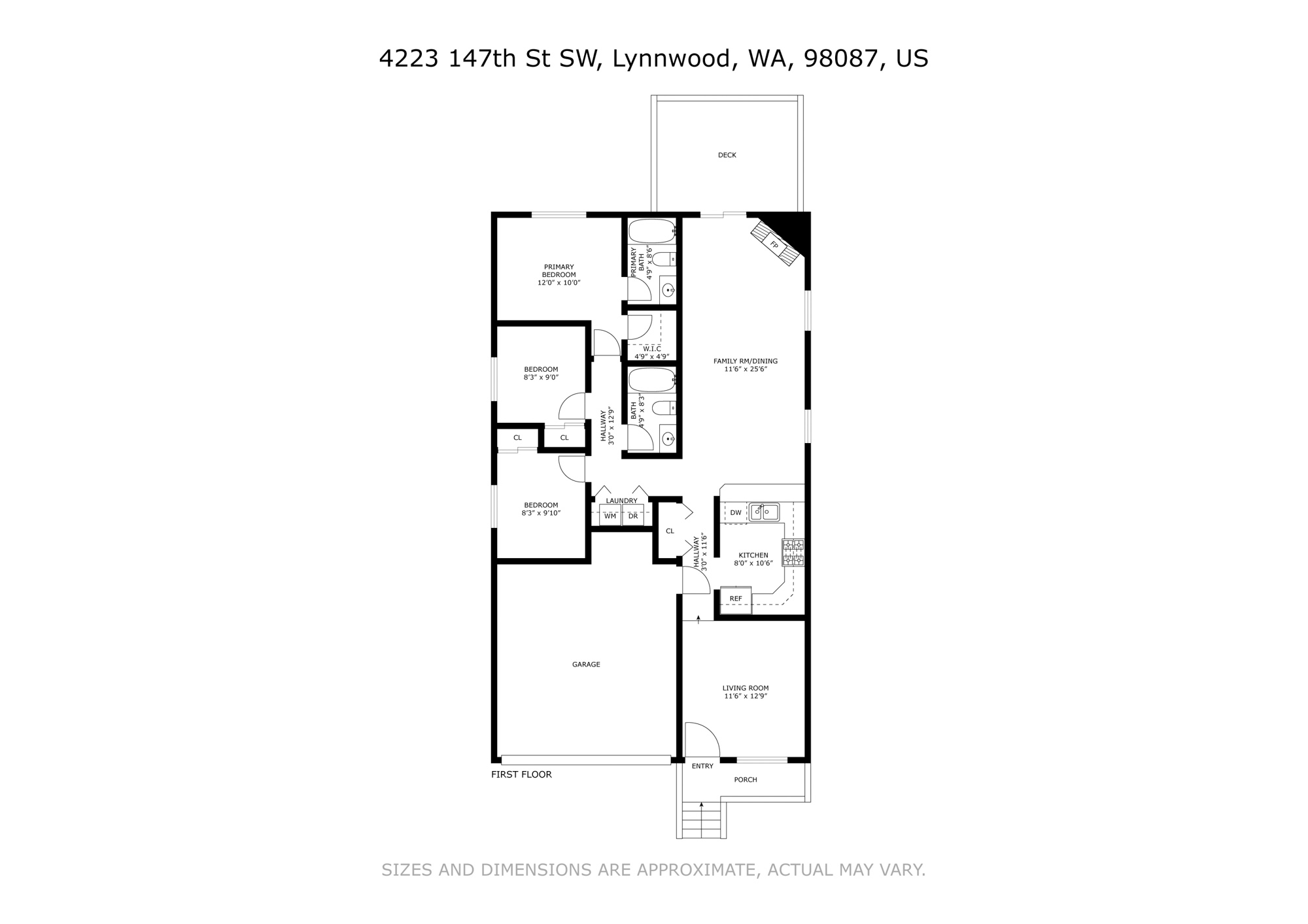 Move-In Ready in Lynnwood: New Furnace, New Water Heater, Newer Roof